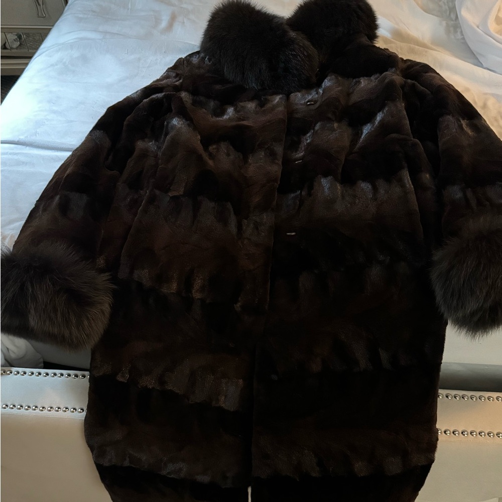 Mink reversible Fur Coat